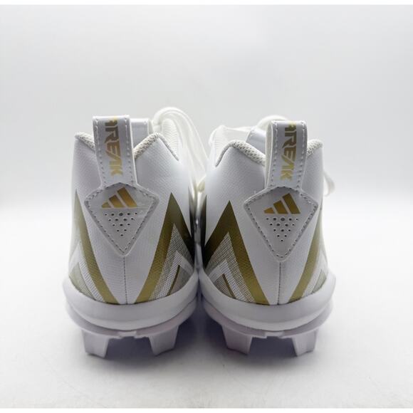 Adidas Men\'s Freak Spark MD 23 Football Cleats US 11 White Gold Athletic NWOB main image 6